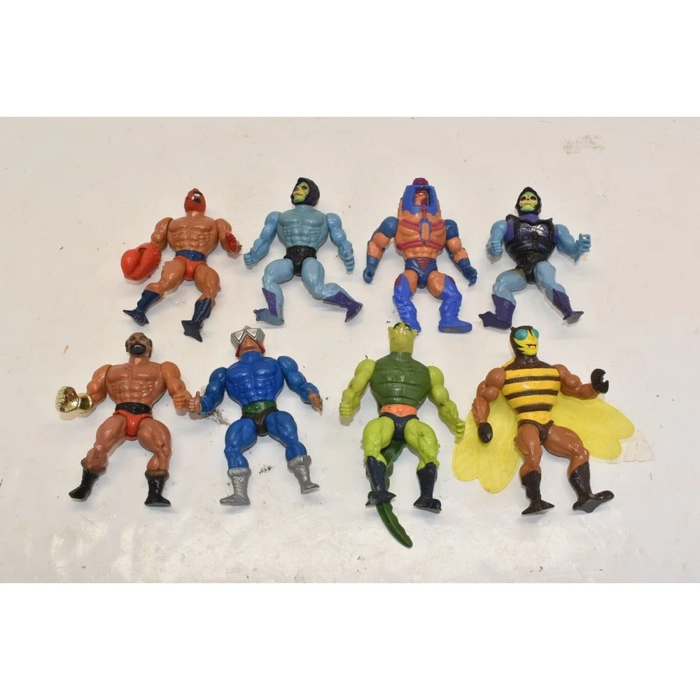 Vintage Masters Of The Universe Figure Lot Of 8 Characters Years 1981-1983